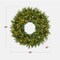 Pre-Lit Cedar Cypress Christmas Wreath w/ Twinkling LEDs, Realistic Large Indoor/Outdoor Holiday Decor, Plug-In​